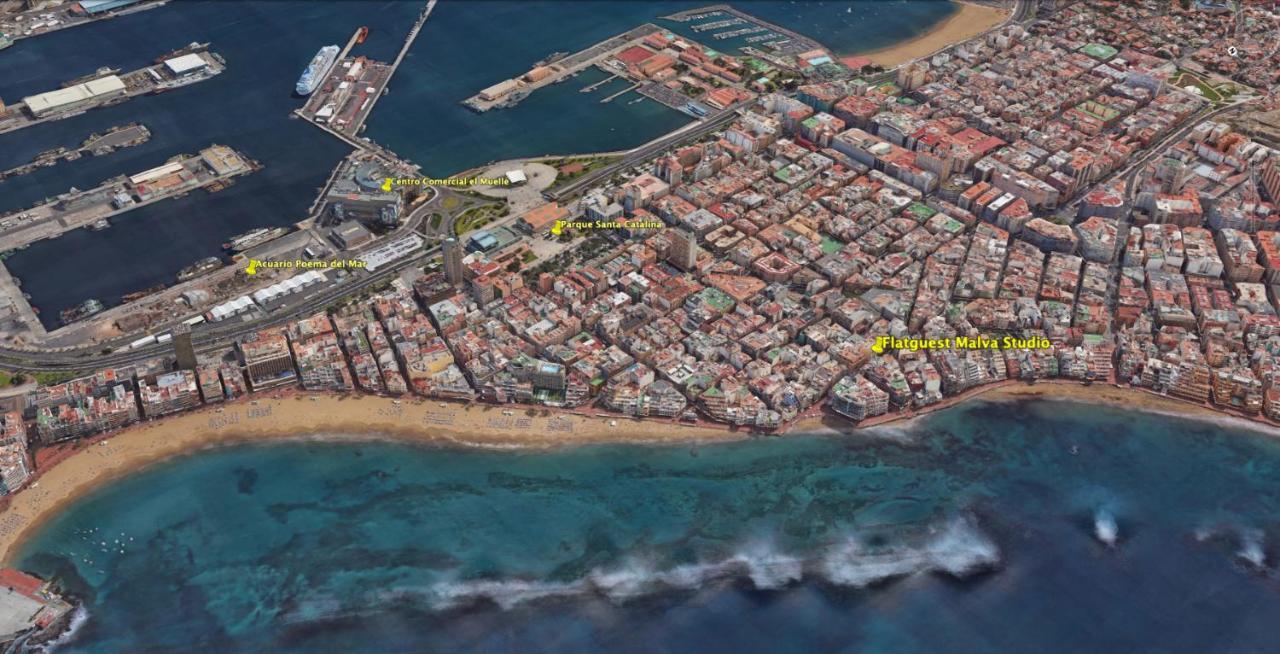 Flatguest Malva Studio Las Palmas de Gran Canaria Exterior foto